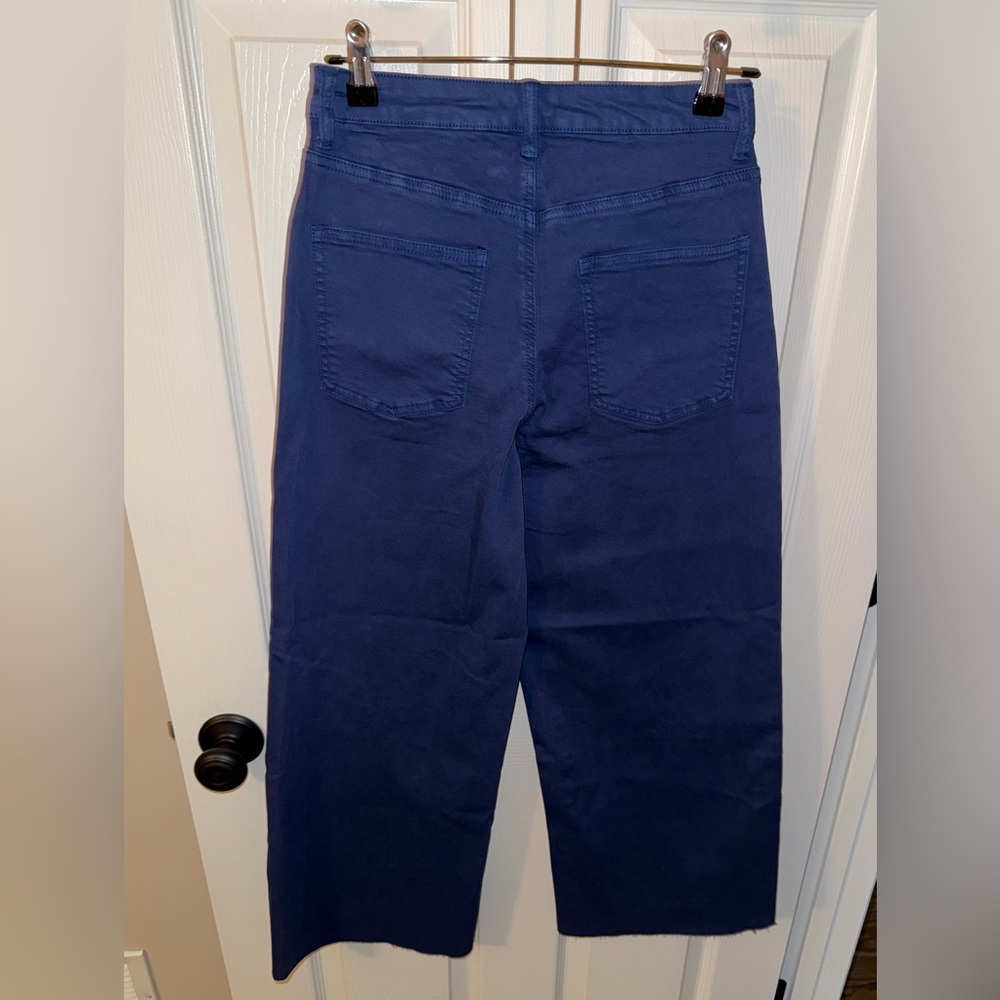 Easel Women’s Royal Blue Button-Up Jeans - Picture 4 of 5